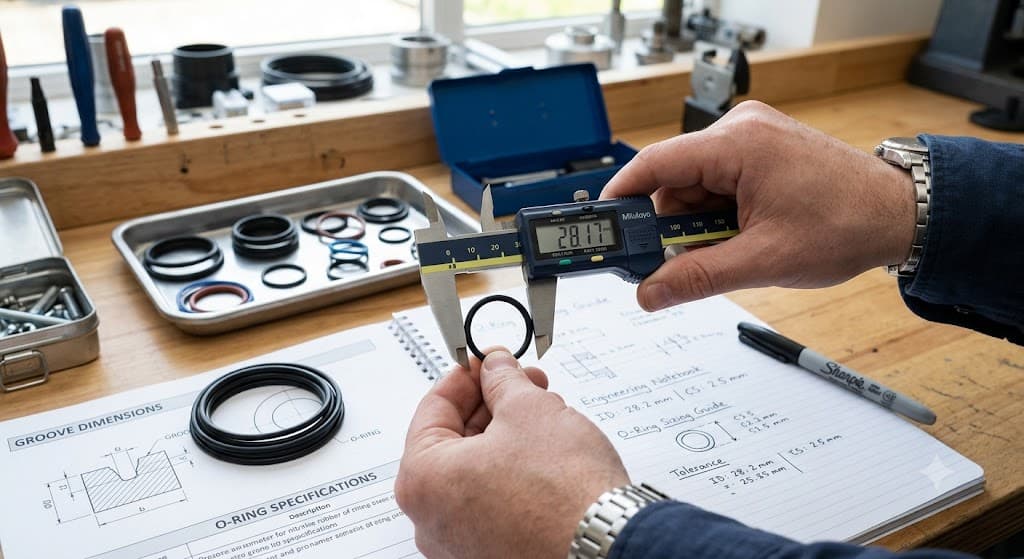 How to Size an O-Ring: The Easiest Tools and Methods